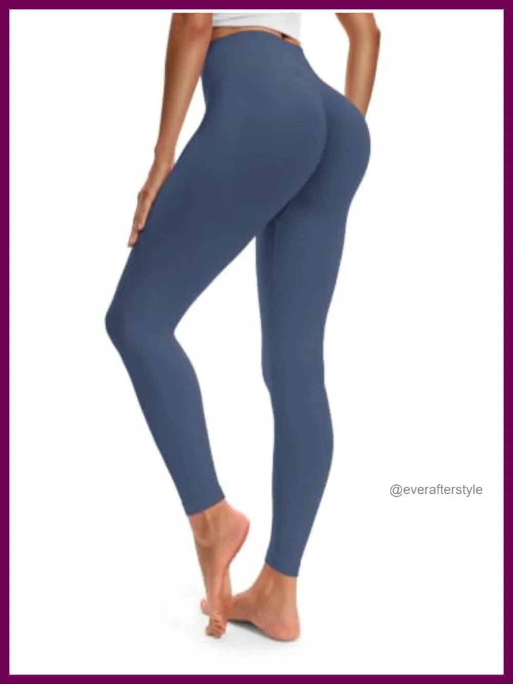 Women's High Waisted Butt Lifting Yoga Leggings 25